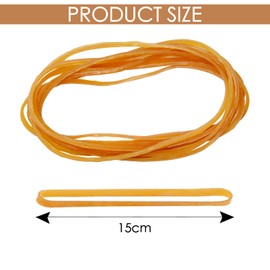 30Pcs Large Rubber Bands Heavy Duty Elastic Bands,Large Elastic Bands,Strong Thick Elastic Rubber Bands,3mm wide Reusable Natural Rubber Elastic Bands for Home School Office Bank Supplies