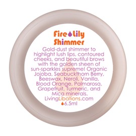 Living Libations Fire Lily Shimmer