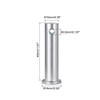 sourcing map Single Hole Fork Bolts 10 mm x 40