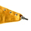 Dog Bandana with Metal Clasp, Waterproof and Adjustable (Yellow, M)