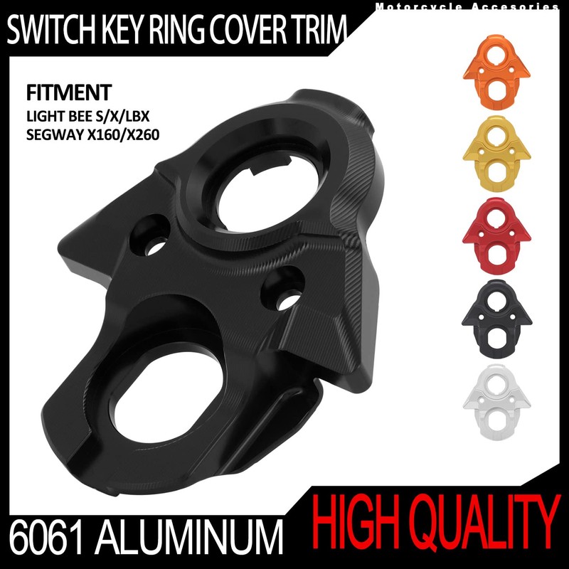 Funparts Surron Ignition Key Switch Cover, Ignition Switch Ring CNC