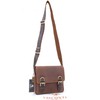 VISCONTI - Women's Leather Cross Body Bag - Small Messenger