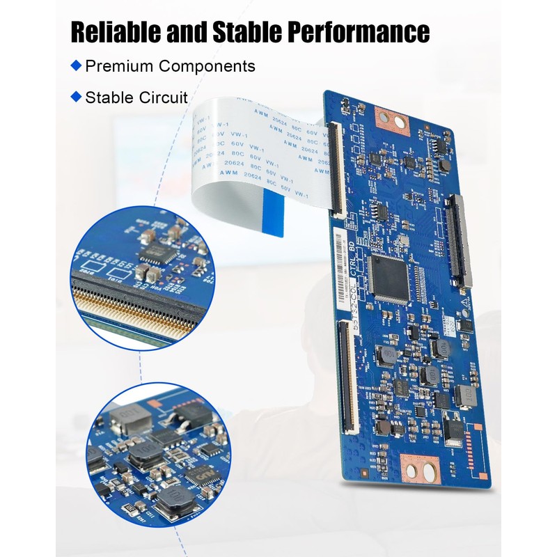55 Inches Logic Board Fit for 55T32-C0L 55T32-COL 4K