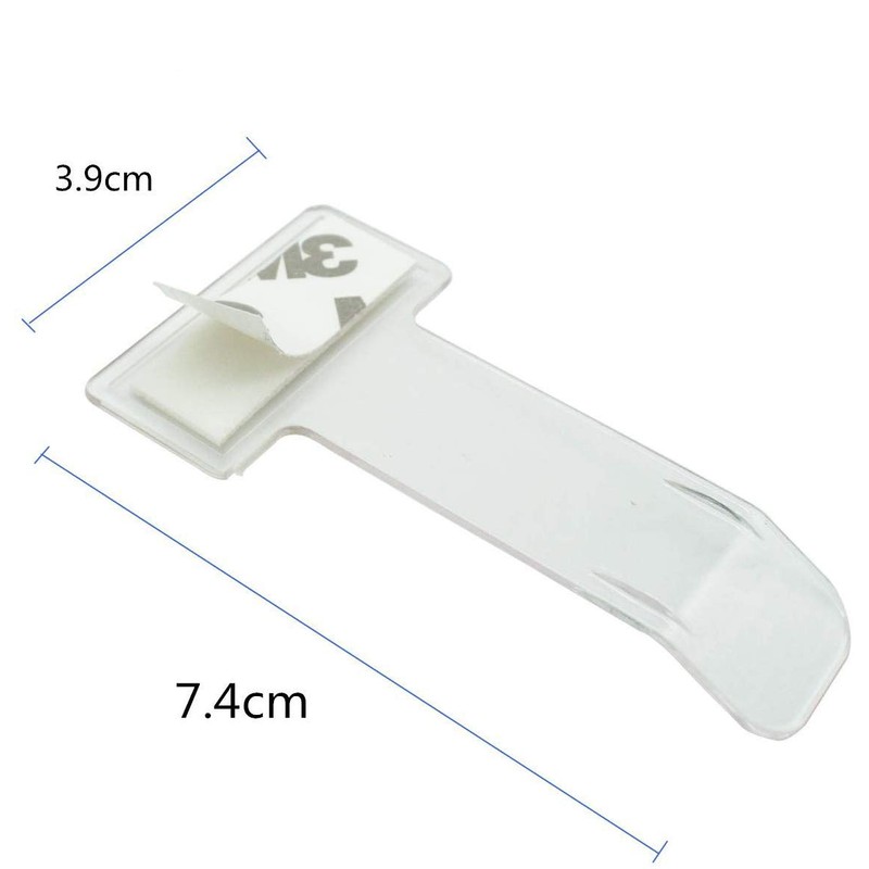 KAIAIWLUO Parking Permit Holder for Car Windscreen,8 pieces Transparent Pass