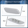 INFINAUTO Front Right Side Bumper Headlight Washer Nozzle Cover Cap
