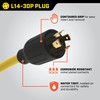 Champion Power Equipment 25-Foot 30-Amp 125/250-Volt Duplex-Style Generator Extension Cord