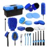 Kit Profesional De Limpieza Para Autos 30 Piezas Con Maletín