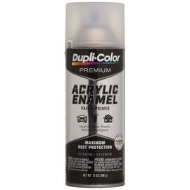 Dupli-Color EPAE11500 Premium Acrylic Enamel Spray Paint - Matte Clear - 12 oz. Aerosol Can