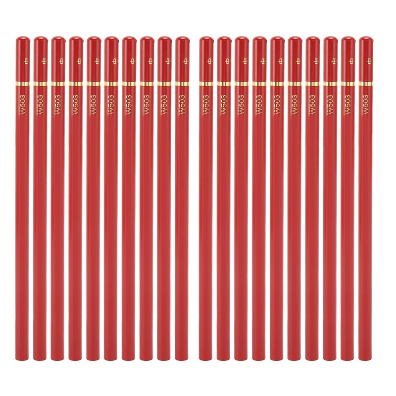 20pcs Charcoal Pencils Drawing Set Professional Unbreakable Safe Sketching Pencils