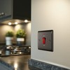 BG Electrical Cooker Control Switch Unit with LED Power Indicator,