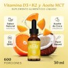 SEREMONY - Vitamina D3 K2 Con MCT Oil - Aceite