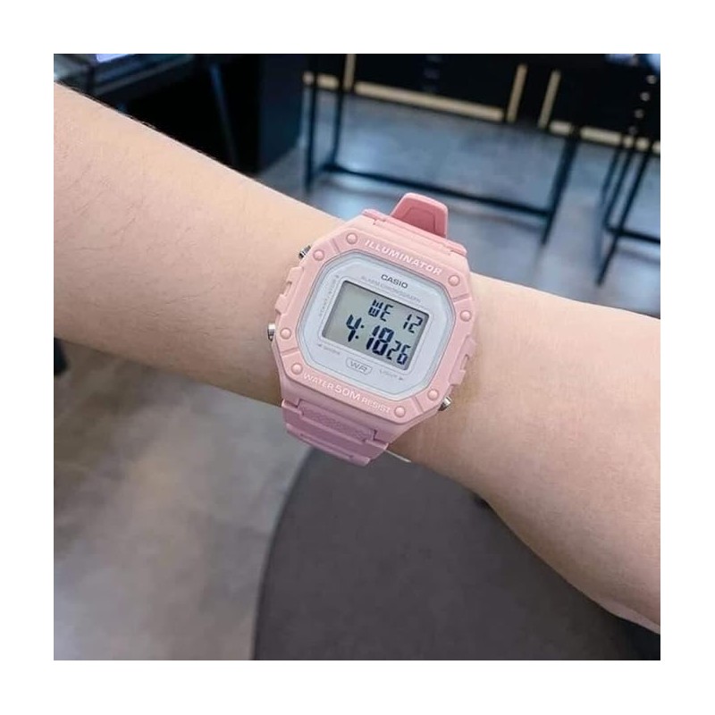 CASIO ILLUMINATOR DIGITAL LED LIGHT W218HC-4A