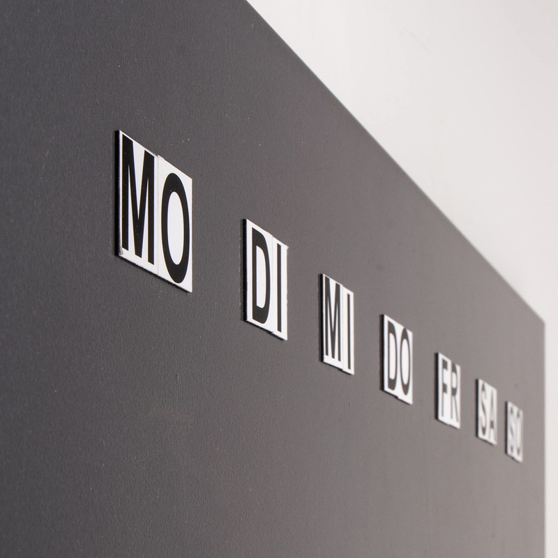 magnets4you | Magnetbuchstaben Set - 240 Zeichen | große magnetische