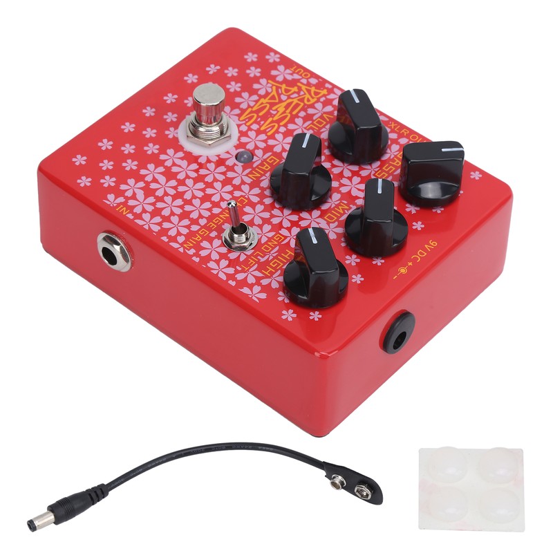 Bass Guitar Effects Pedal Driver with DI Tube Amplifier XLR