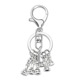 Chess Keychain for Chess Lovers Gifts for Christmas Birthday Mini Chess Piece King Queen Knight Key Chain for Men Women Teens Chess Themed Gift for Chess Player Accessories