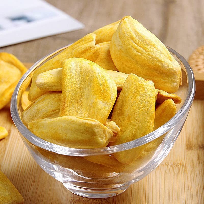 President Brand Dried Jackfruit Fruit | Dried Jackfruit Chips |