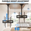 Rfiver Ceiling TV Mount for 32-70 inch TVs, Sloped Ceiling