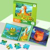 ENIKMOSD Children's Puzzle Magnetic Puzzle Animal Puzzle for Children from