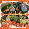 Geelin 50 Pcs Mini Resin Fox Ducks Bulk Cute Fox