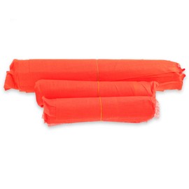 YAKEBA Wish Flags Red 100% Cotton 4.20 Metres 20 Flags (Each 17 x 17 cm) Flags Garland Bunting Fabric Outdoor Flag Garden