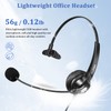 Callez USB Headset with Noise Cancelling Mic & Mute Controls,