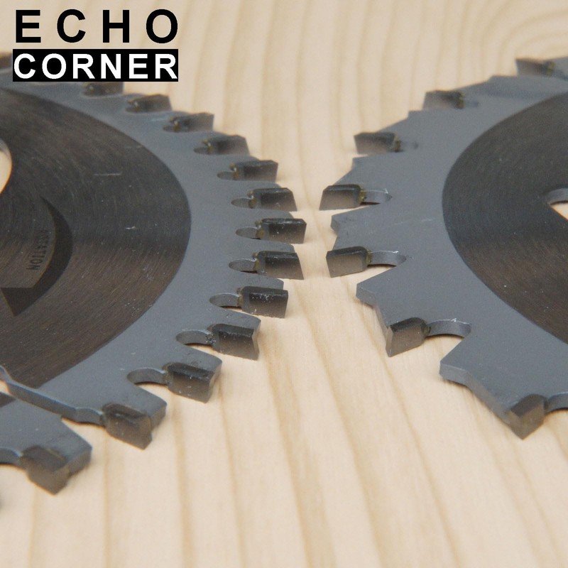 Echo Corner 5-1/2" (10mm Arbor) Circular Saw Blades 48Tooth+24Tooth, Heavy
