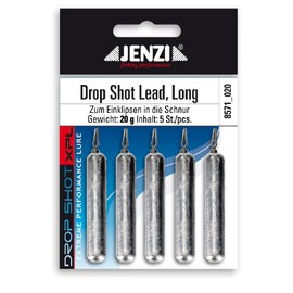 Jenzi Drop-Shot lead weights long, 5g