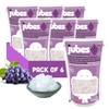 Jubes Grape Nata De Coco Jelly Cubes (12.7 oz, Pack