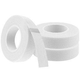 3 Rolls Lash Tape, Adhesive Eyelash Tapes, Makeup Tape, Micropore Tape for Lash Extension Supplies, 9 m Each Roll(White)