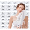 Premium Disposable Washcloths for travel, 40pcs Portable Disposable Pure Cotton