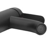 Black Faucet Bathroom G1/2 Stainless Steel Easy Control Matte Black