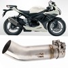 Motorcycle Exhaust Connecter Half MidPipe Fits for Suzuki GSXR 600