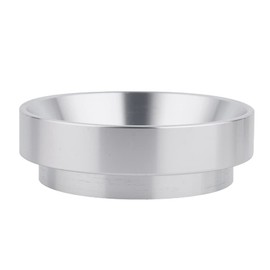 53mm Espresso Dosing Funnel, watchget Magnetic Stainless Steel Coffee Dosing Ring Compatible with 53mm Portafilter, Silver