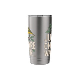 Just One More Warbler Birdwatching USA Stainless Steel Insulated Tumbler