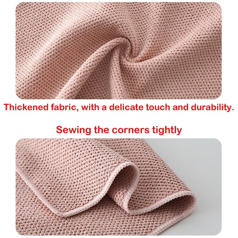 4Pcs Kitchen Cleaning Towels Microfibre – Reusable Cleaning Cloths, Dish