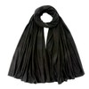 Hijab Premium Jersey Style Head Scarf Long Wrap Shawl (Black)
