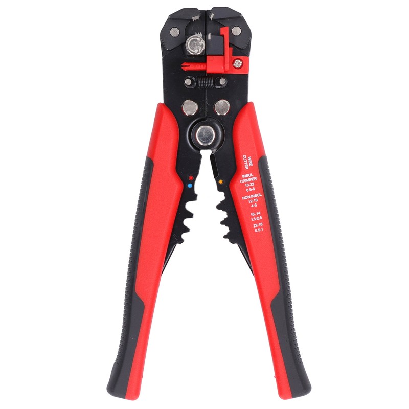 8in Automatic Crimper Plier Wire Cutter Stripping Tool Manual Multifunction