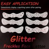 Glitter Freckles Face Tattoo, Glitter Freckles, Sparkle Freckles Temporary Tattoo,