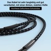Tertullus 1 Pair of High-End Speaker Cable OFC Silver-Plated with