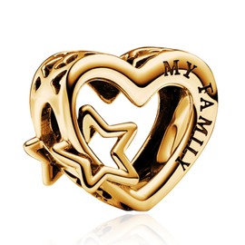 NUNUYAYA Women's Charm Pendant for Bracelet 925 Sterling Silver Elephant Leaf Butterfly Car Dangle Charms Beads Fits Bracelet Necklace Charm Pendant for European Bracelets Women Girls, Silver