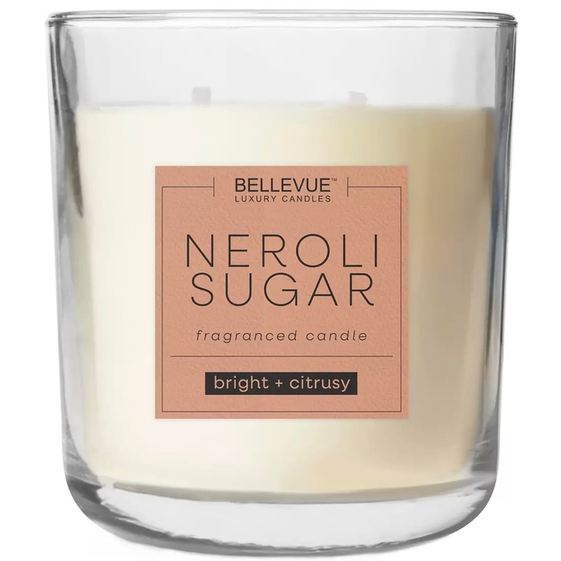 Bellevue Luxury Candles, 11oz, 4-Pack, Soy Blend Candles Formulated with