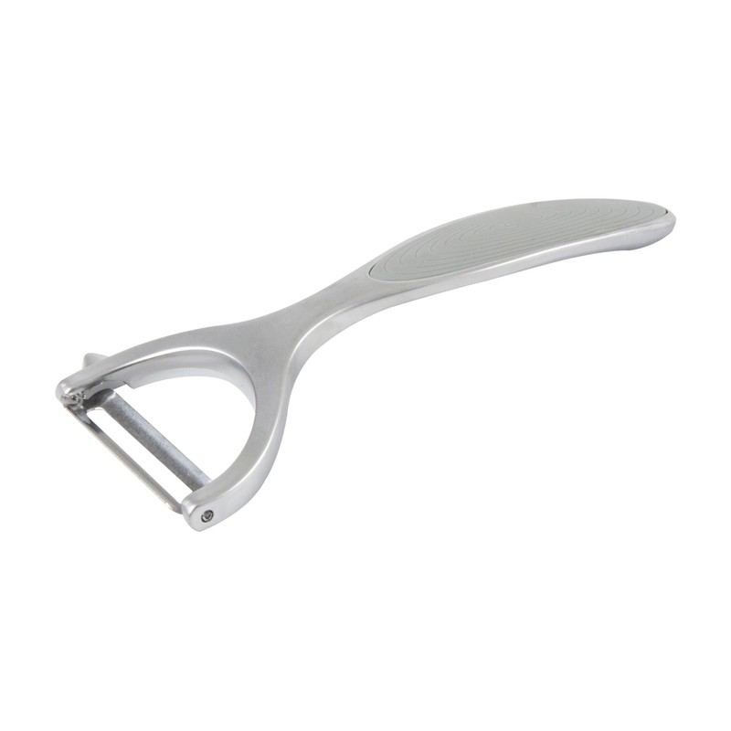 Wiltshire Colour Rush Y-Peeler, Chrome Plated, Anti-Slip Comfortable Soft Grip