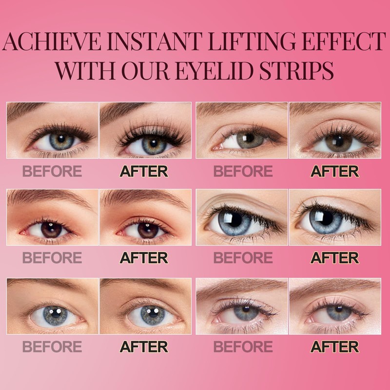 Eyelid Tape, Eyelid Lifter Strips, Eyelid Tape for Hooded Eyes