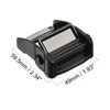 PATIKIL 38mm Webbing Metal Buckle, Zinc Alloy Anti-Slip Cam Press