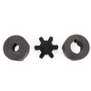 1/2" to 7/8" L075 Flexible 3-Piece L-Jaw Coupling Set &