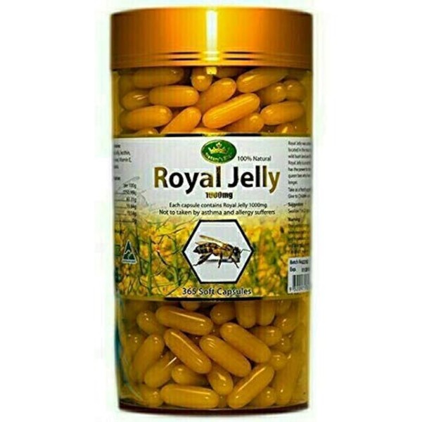Natures King Nature's King-Royal Jelly 1000mg 365 Soft Capsules |