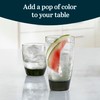 Libbey Classic Rocks and Tumbler Glasses Set of 16, Smoke