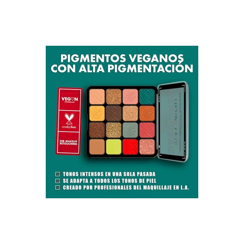 NYX Professional Makeup Ultimate Shadow Palette, Tono Paradise Shock