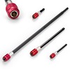 OAOJUBR Drill Bit Extension, 1/4 Magnetic Extension Set, High-Precision with