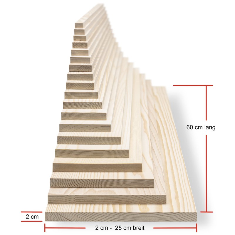 Smooth Edge Board - Planed Pine / Spruce - 1.9